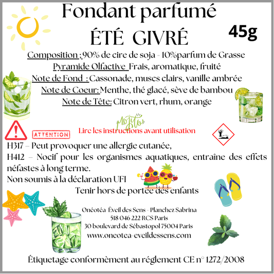 Fondant  Parfumé  ÉTÉ GIVRÉ