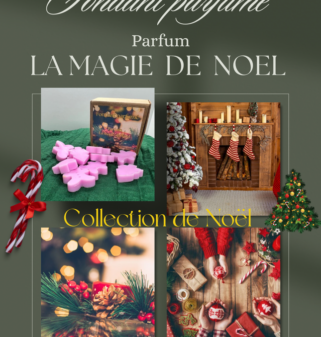 🎅🎄 Édition de Noël – Fondants parfumés La Magie de Noël 🎅🎄
