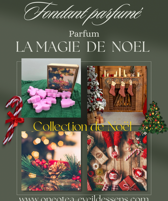 🎅🎄 Édition de Noël – Fondants parfumés La Magie de Noël 🎅🎄