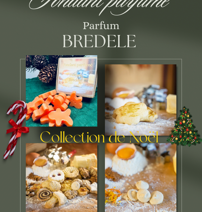 🍪✨ Édition de Noël – Fondants parfumés Bredele ✨🍪