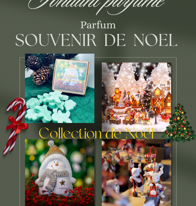 🎅🎄 Édition de Noël – Fondants parfumés Souvenir de Noël 🎅🎄