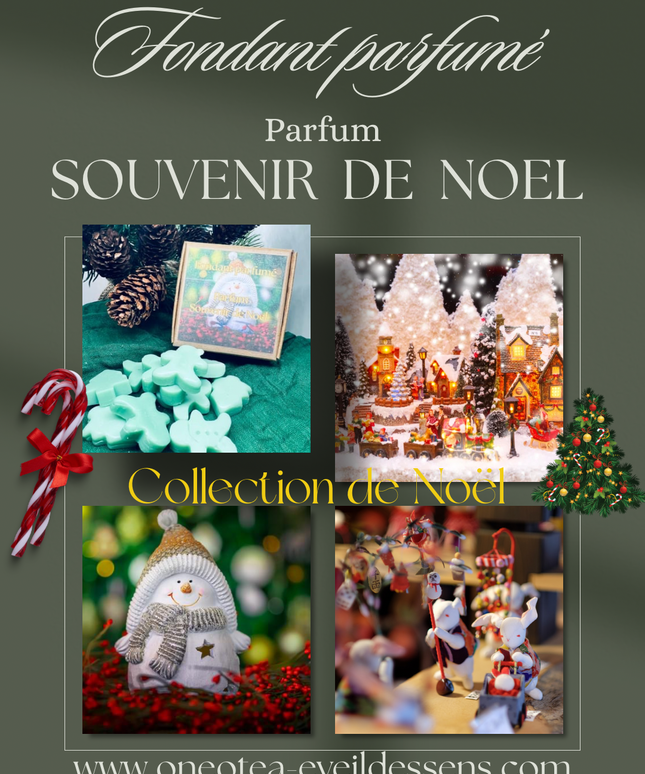 🎅🎄 Édition de Noël – Fondants parfumés Souvenir de Noël 🎅🎄