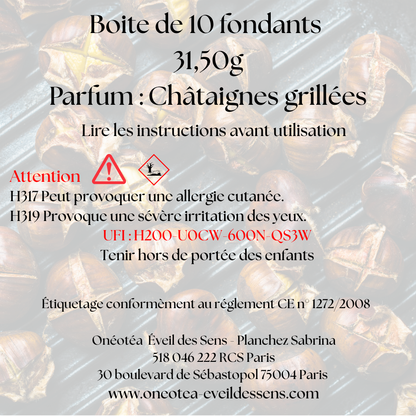 🌰✨ Boîte de Noël – Parfum Châtaigne Grillée ✨🌰