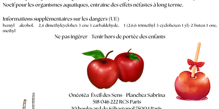 Onéotéa Éveil des Sens - L'artisanat parfumé à la française pour le bien-êtreFondant parfumé , Bougie parfumée