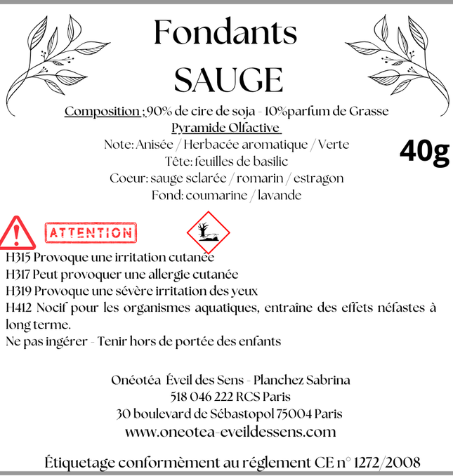 Bougies et fondants parfumés artisanaux, fabrication française naturelle.