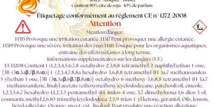 Fondants Parfumés  Résilience - Notes musquées, boisées