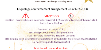 🕯️ Bougie Parfumée Interstellaire - Musc blanc & Pierre de Lune