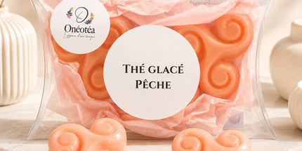Thé Glacé Pêche 🍑☀️Vendu par lot de 3 fondants parfumés