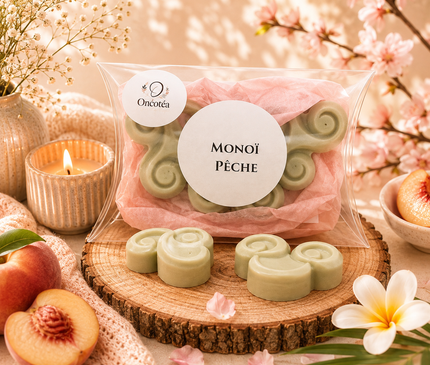 Lot de 3 Fondants Monoï Pêche | Onéotéa