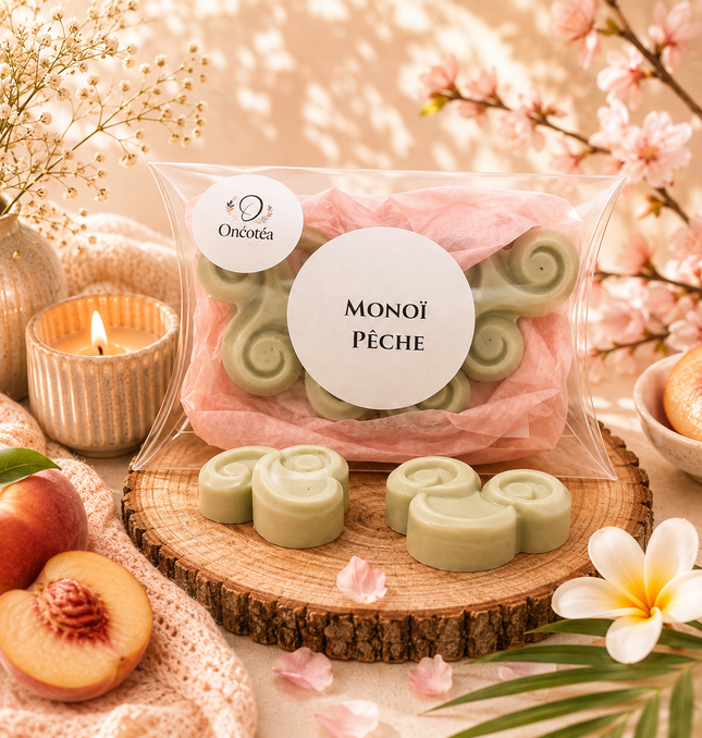 Lot de 3 Fondants • Monoï Pêche | Onéotéa