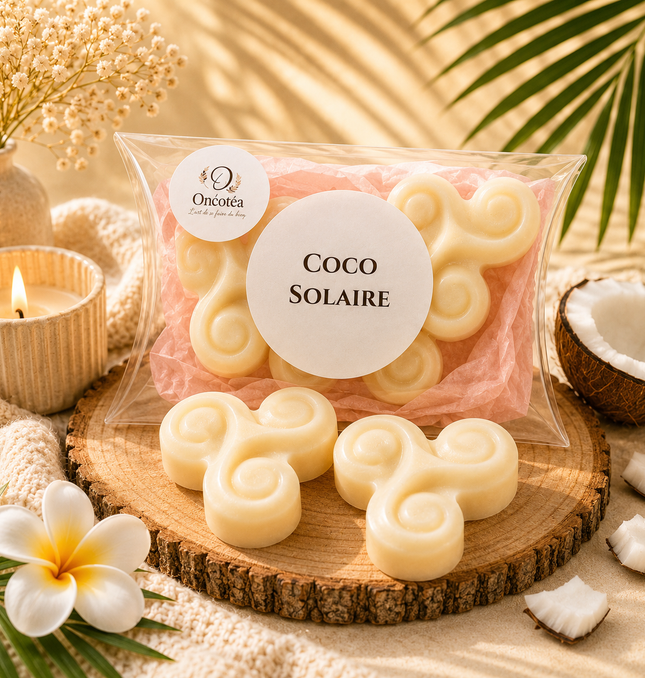 Lot de 3 Fondants Coco Solaire | Onéotéa