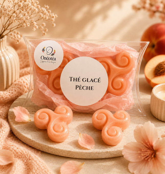 Lot de 3 Fondants Thé Glacé Pêche | Onéotéa