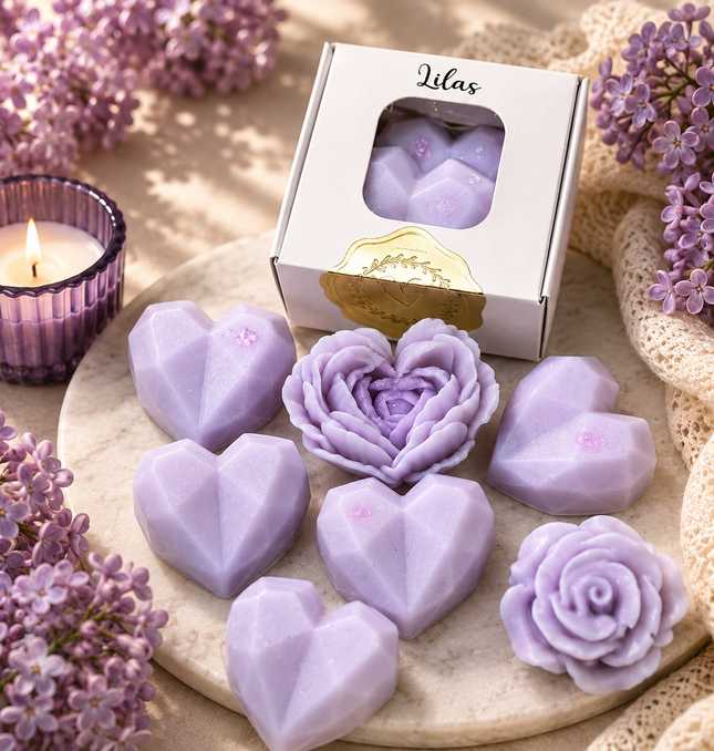Lot de 2 Fondants • Lilas - Création Onéotéa