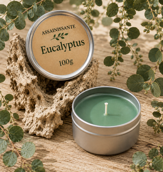 Bougie • Eucalyptus - Création Onéotéa