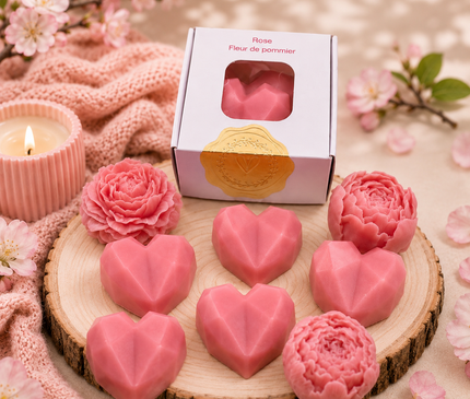 Lot de 2 Fondants Rose Fleur de Pommier | Onéotéa