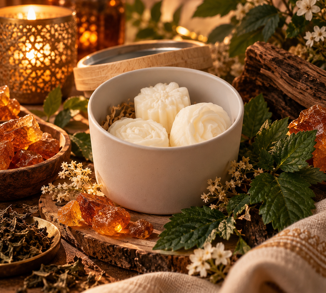 Fondants Ambre Patchouli – Parfum Boisé & Ambré | Onéotéa