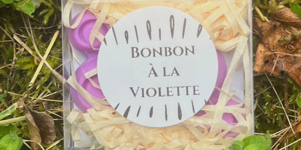 Fondants parfumés Bonbon à la violette - Onéotéa - Éveil des Sens