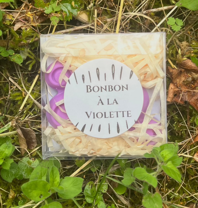 Fondants parfumés Bonbon à la violette - Onéotéa - Éveil des Sens