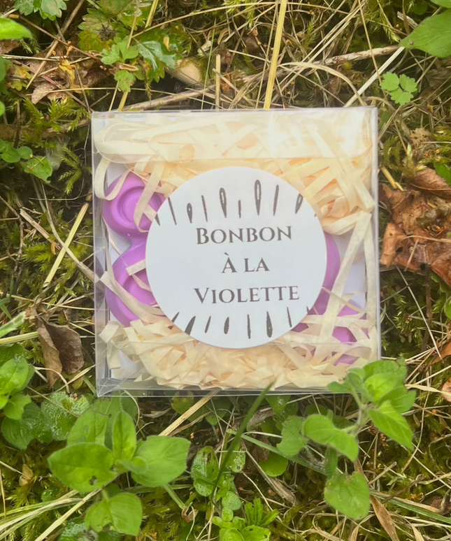 Fondants parfumés Bonbon à la violette - Onéotéa - Éveil des Sens