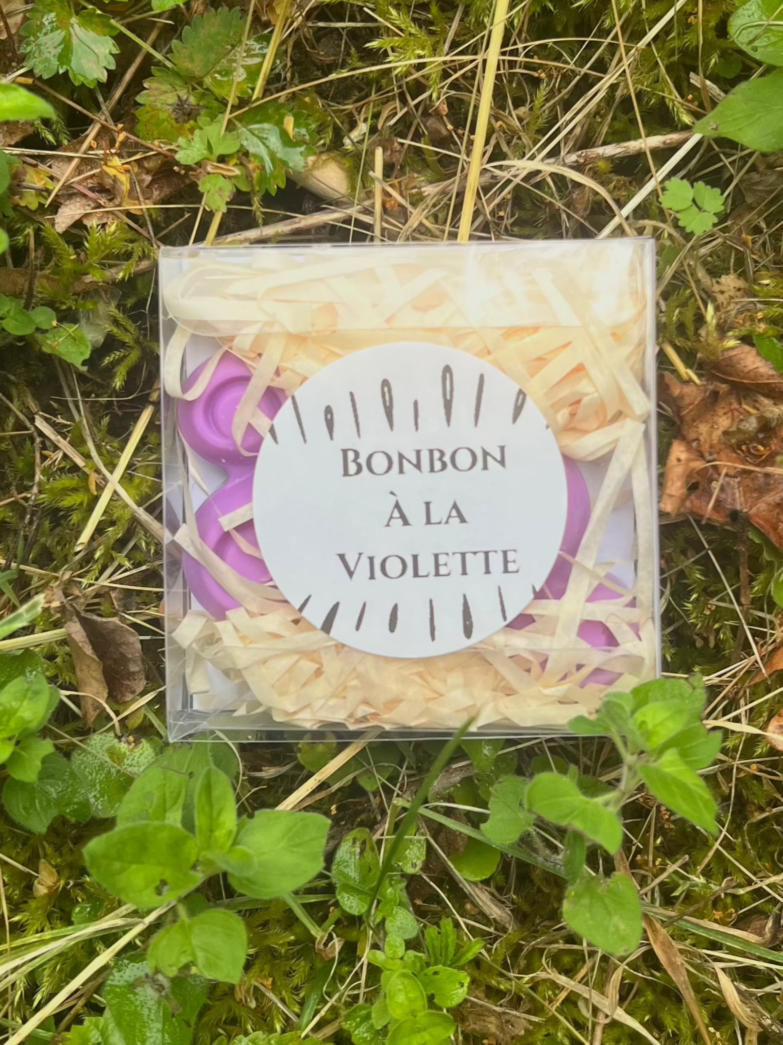 Fondants parfumés Bonbon à la violette - Onéotéa - Éveil des Sens
