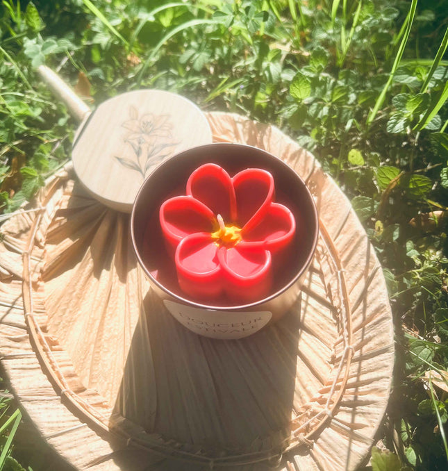 ✨ Bougie parfumée – Douceur Estivale