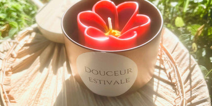 ✨ Bougie parfumée – Douceur Estivale
