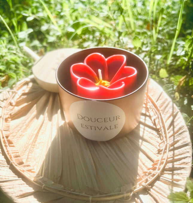 ✨ Bougie parfumée – Douceur Estivale