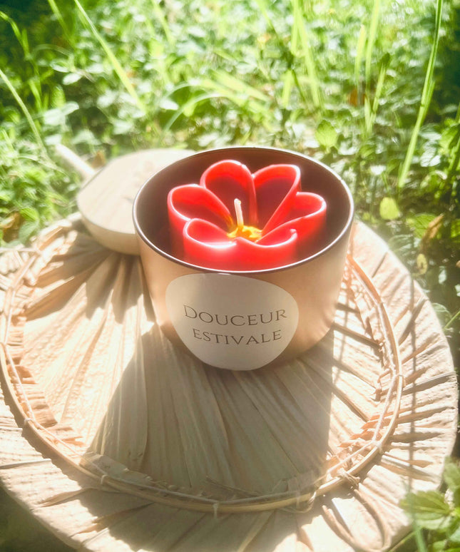 ✨ Bougie parfumée – Douceur Estivale