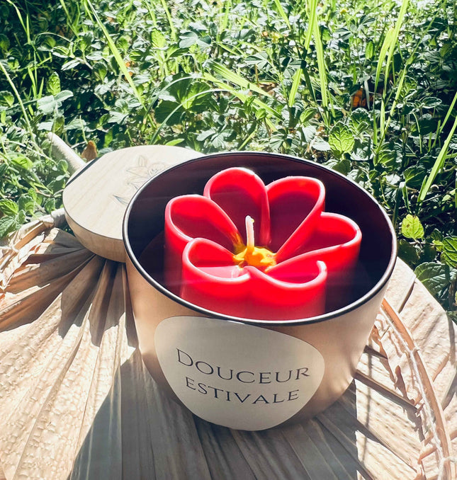 ✨ Bougie parfumée – Douceur Estivale