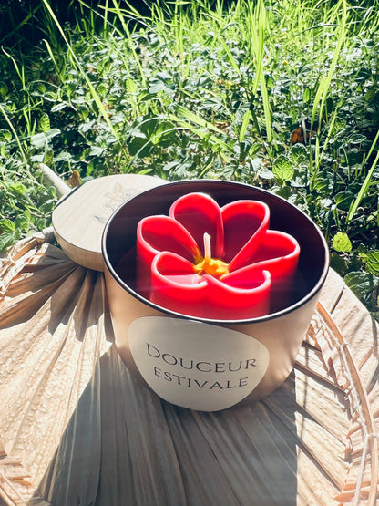 ✨ Bougie parfumée – Douceur Estivale