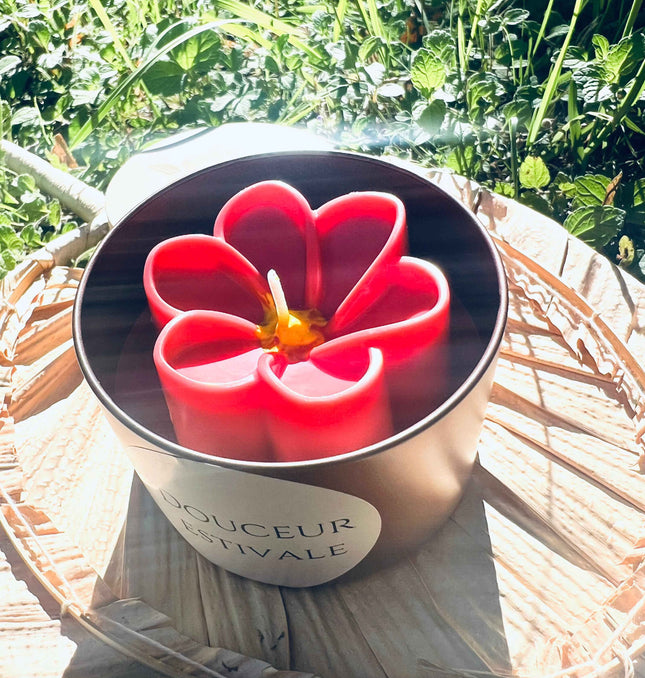 ✨ Bougie parfumée – Douceur Estivale