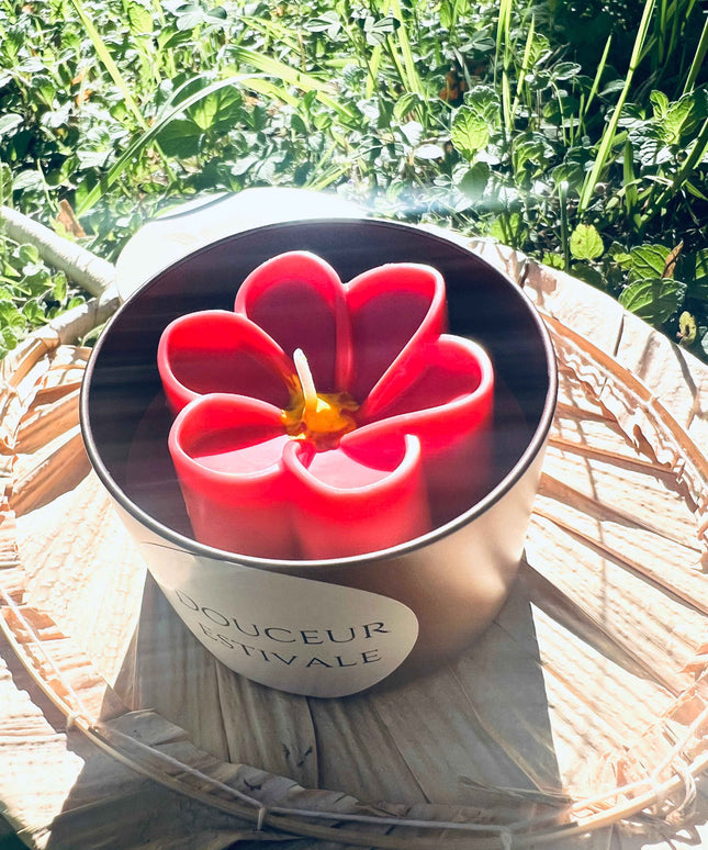✨ Bougie parfumée – Douceur Estivale