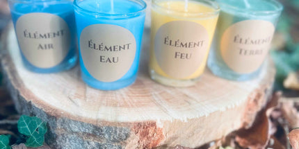 Pack de 4 Bougies – Collection Les 4 Éléments - Edition limitée