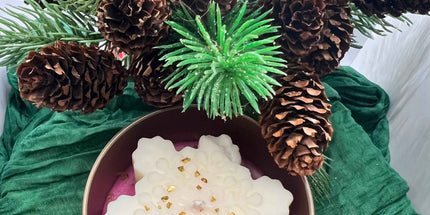 ❄️✨Bougie parfumée de Noël – Veillée Boréale ✨