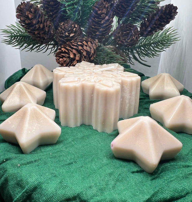 ✨ Coffret de Noël bougie et fondants parfumés au Musc Blanc ✨