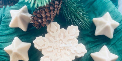 ✨ Coffret de Noël bougie et fondants parfumés au Musc Blanc ✨