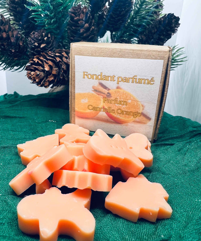 🎄🍊 Boîte de Noël – Fondants parfumés Cannelle Orange 🎄🍊