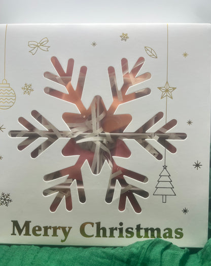 🎄 Coffret de Noël – 16 Fondants Parfumés – Douceurs Épicées