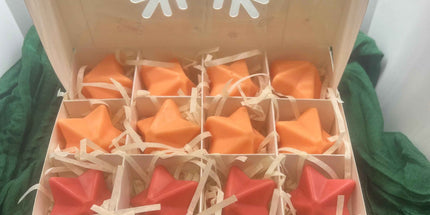 🎄 Coffret de Noël de 16 Fondants Parfumés - Cannelle