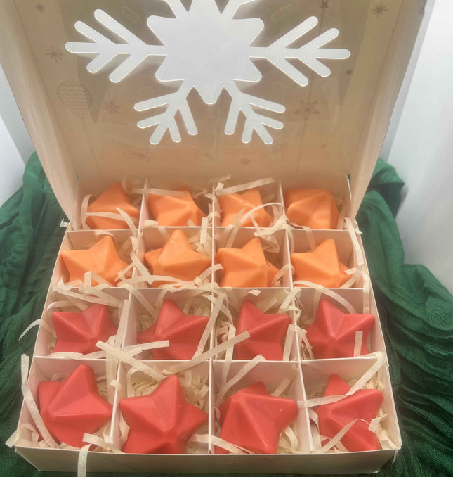 🎄 Coffret de Noël de 16 Fondants Parfumés - Cannelle