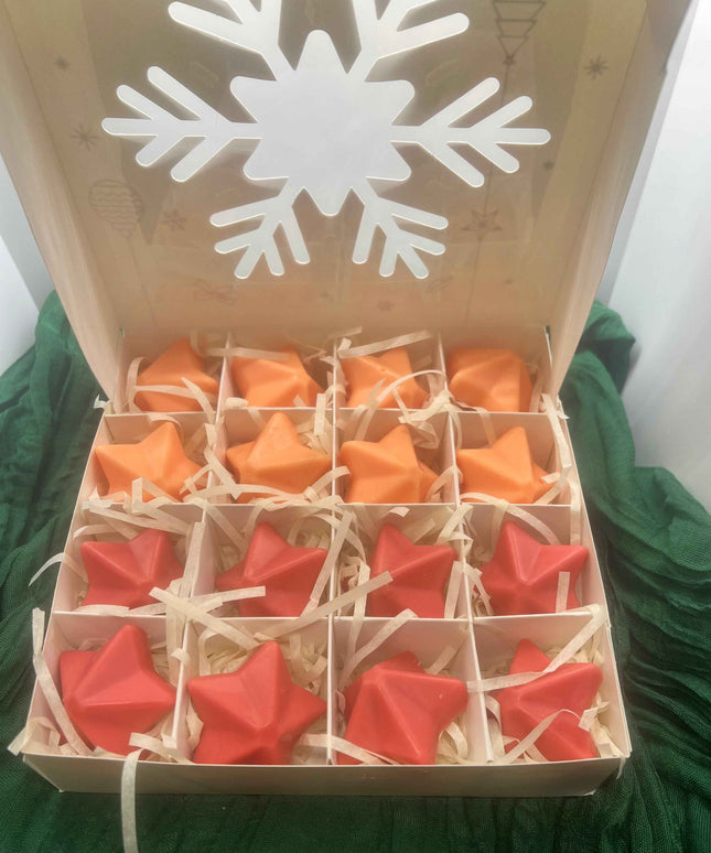 🎄 Coffret de Noël de 16 Fondants Parfumés - Cannelle