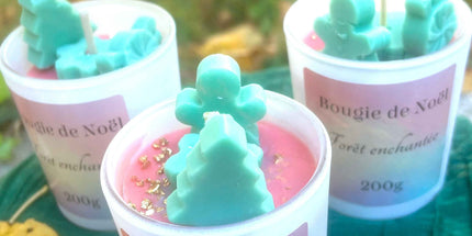 ✨ Édition de Noël - Bougie parfumée Forêt Enchantée ✨