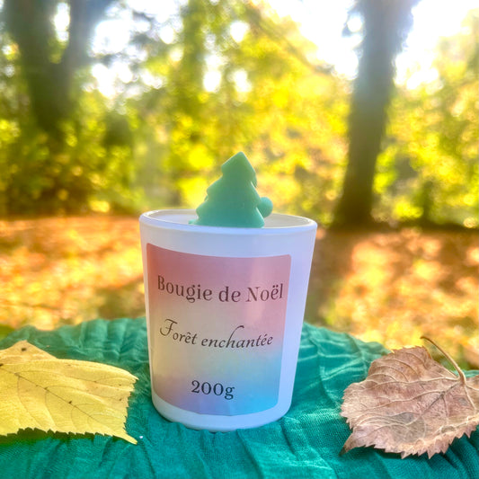 ✨ Bougie de Noel Forêt Enchantée ✨