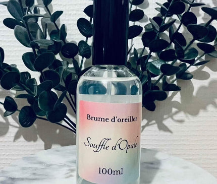 Brume d’oreiller Souffle d’Opale parfum Musc Flocon ambiance cocooning