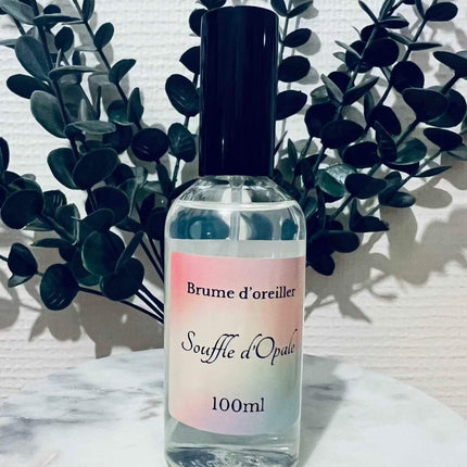 Brume d’oreiller Souffle d’Opale parfum Musc Flocon ambiance cocooning