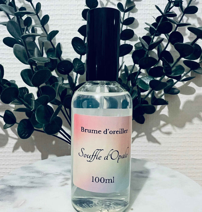 🌿 Brume d'oreiller Souffle d'Opale - parfum Musc Flocon