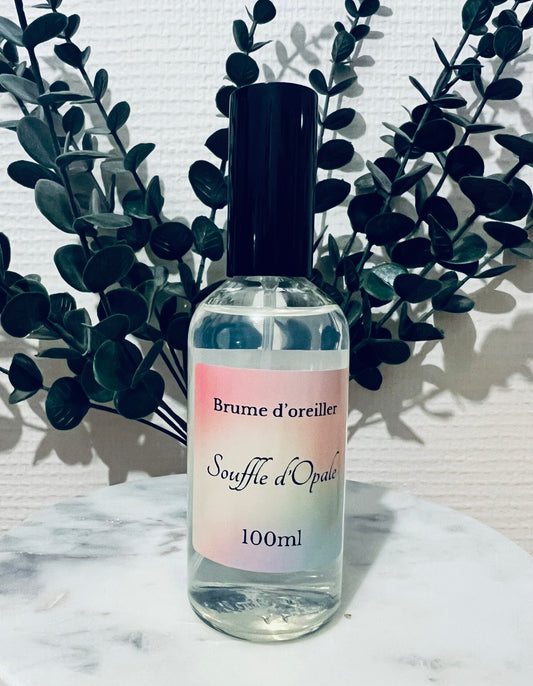 🌿 Souffle d'Opale -Musc Flocon - Brume d'oreiller