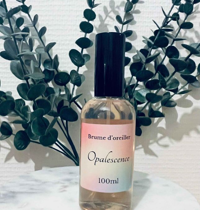 Brume D'oreiller Opalescence 100ml - Parfum Cocoon Musqué, Poudré et Florale