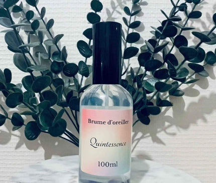 Brume d'oreiller Quintessence fleur d'oranger avec améthyste pour sommeil apaisant