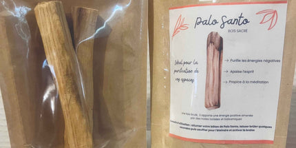 🔥 Bâton de Palo Santo 100% Naturel – Purification, Harmonie & Élévation Spirituelle